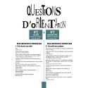Questions d\'orientation 2 et 3 - Juin et septembre 2022