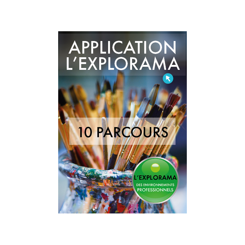 10 parcours de l'application l'Explorama