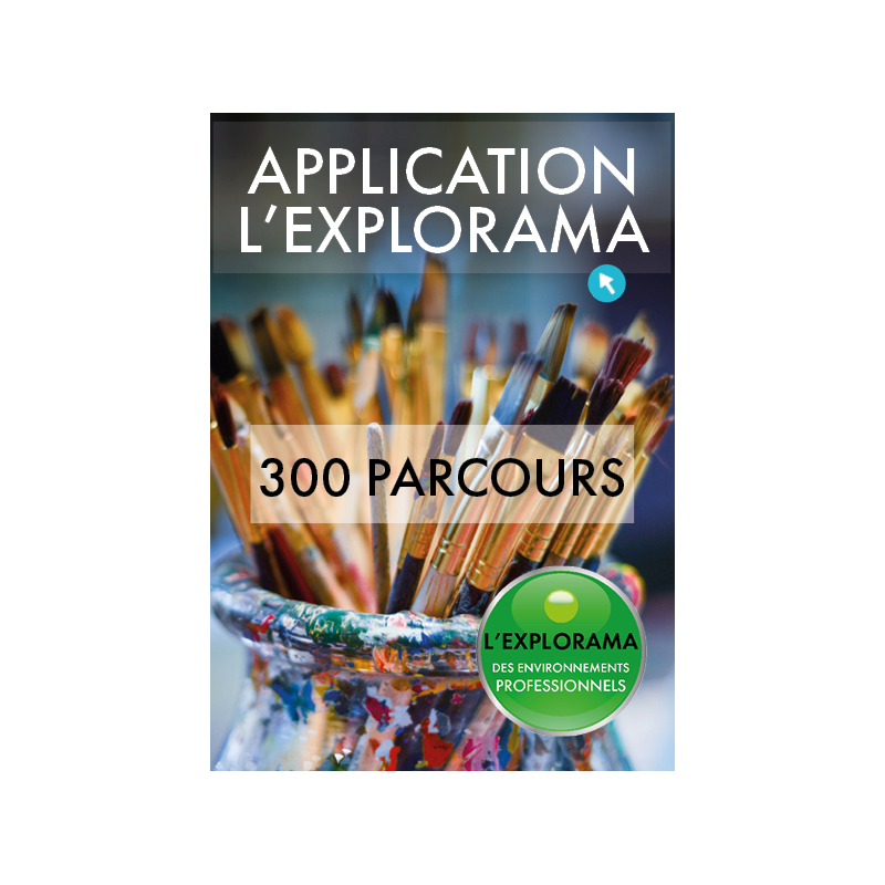 300 parcours de l'application l'Explorama