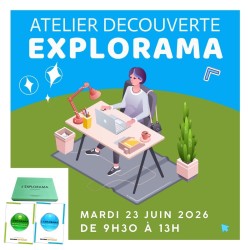atelier explorama mardi 23 juin 2026